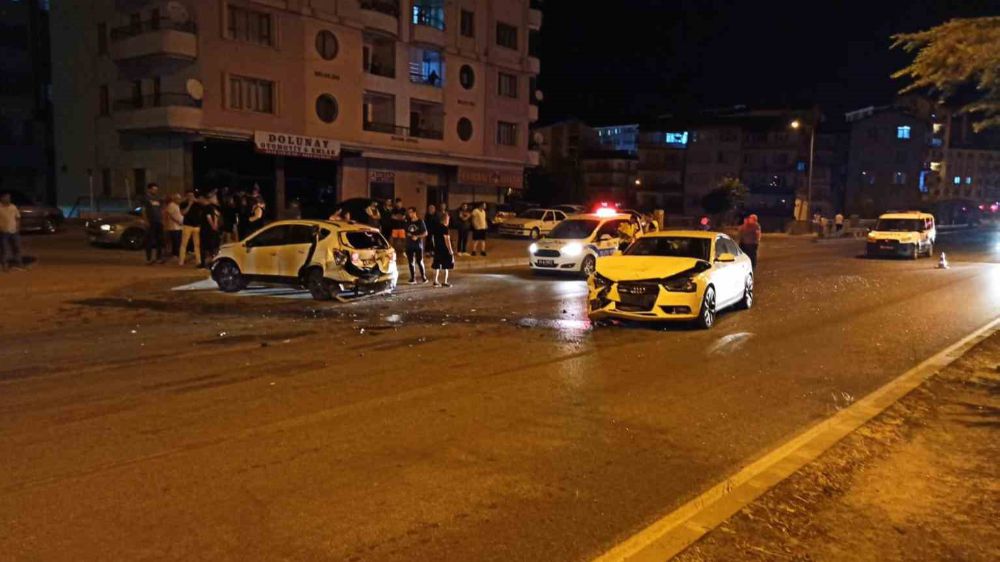 Sungurlu' da Trafik Kazası 