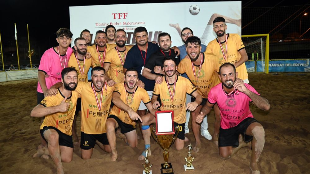 Türkiye Plaj Futbol Ligi'nin Manavgat Şampiyonu Belli Oldu 
