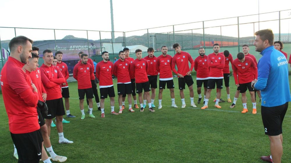 Afyonspor, Zonguldak Kömürspor maçı hazırlıklarına başladı