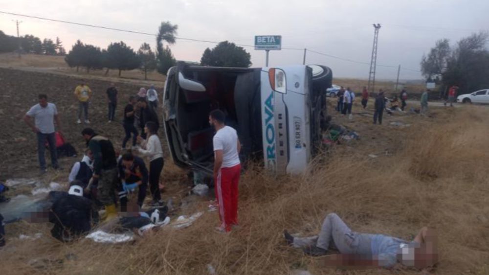 Amasya  Merzifon otobüs kazası 6 kişi öldü, 35 kişi yaralandı 