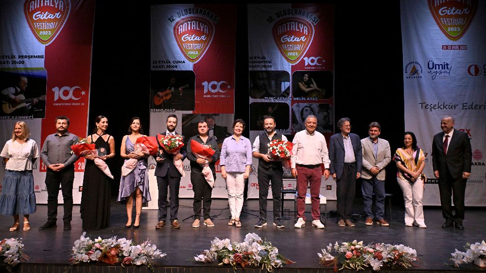 Antalya'da 12. Uluslararası Gitar Festivali sona erdi