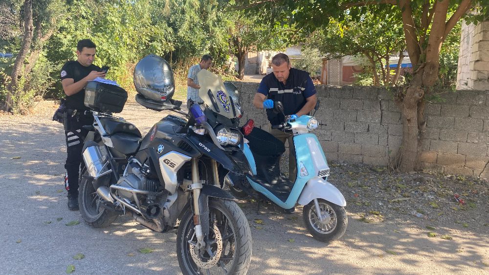 Antalya'da motosikletli Yunus timlerinin dikkati hırsızların hayallerini suya düşürdü