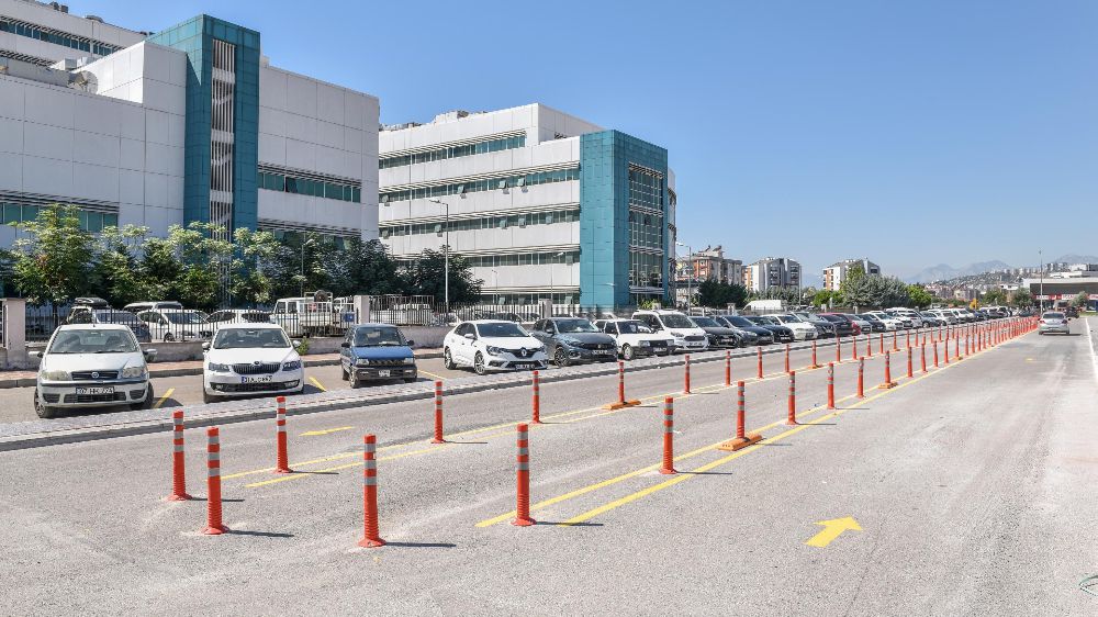 Antalya  Kepez Devlet Hastanesine yeni otopark
