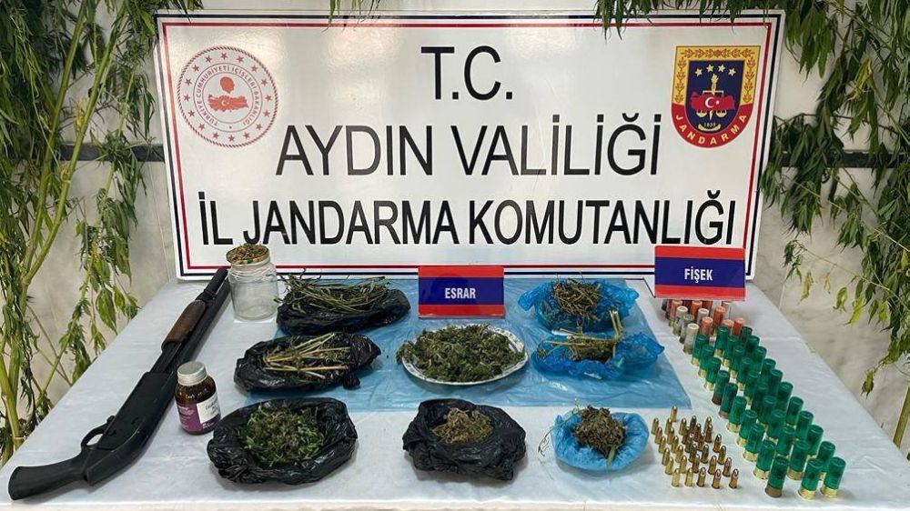 Aydın'da  uyuşturucu operasyonu: 1 tutuklama