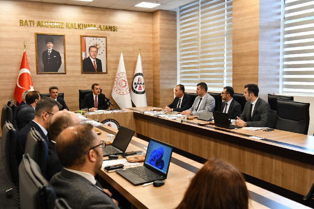 BAKA Yönetim Kurulu, Batı Akdeniz'in kalkınması için toplandı
