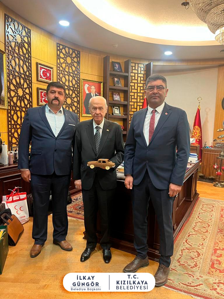 Başkan Güngör Ankara'da Genel Başkan Bahçeli ile görüştü