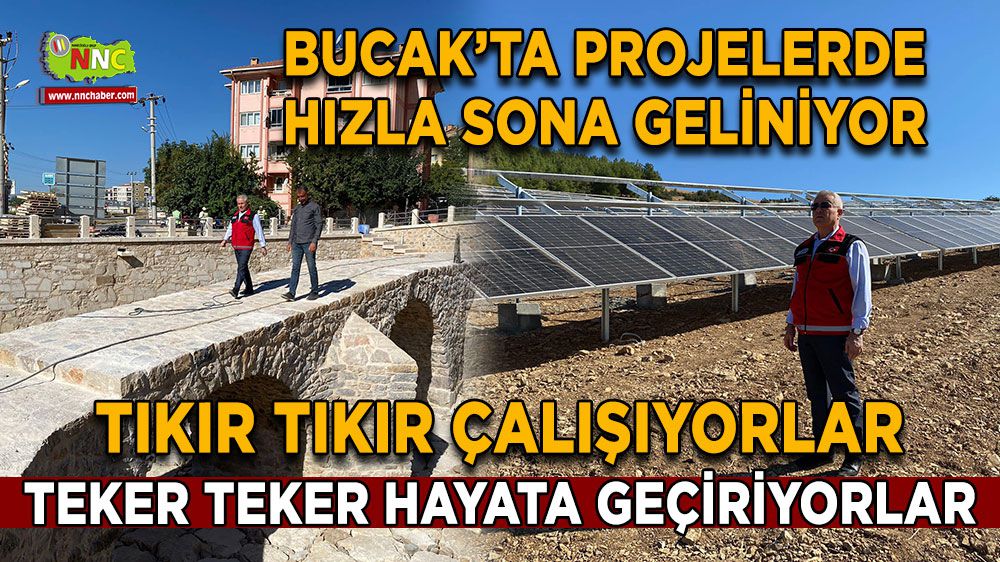 Bucak Belediyesi'nden ilçeye değer katacak projeler