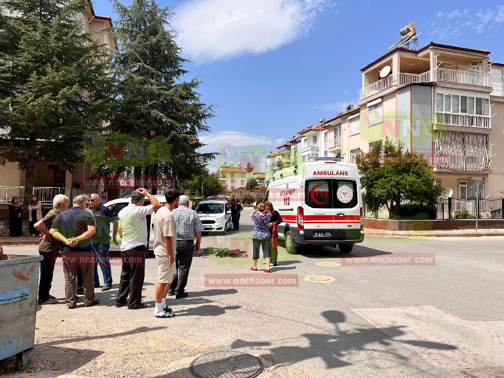 Bucak'ta kaza bisiklet sürücüsü yaralandı