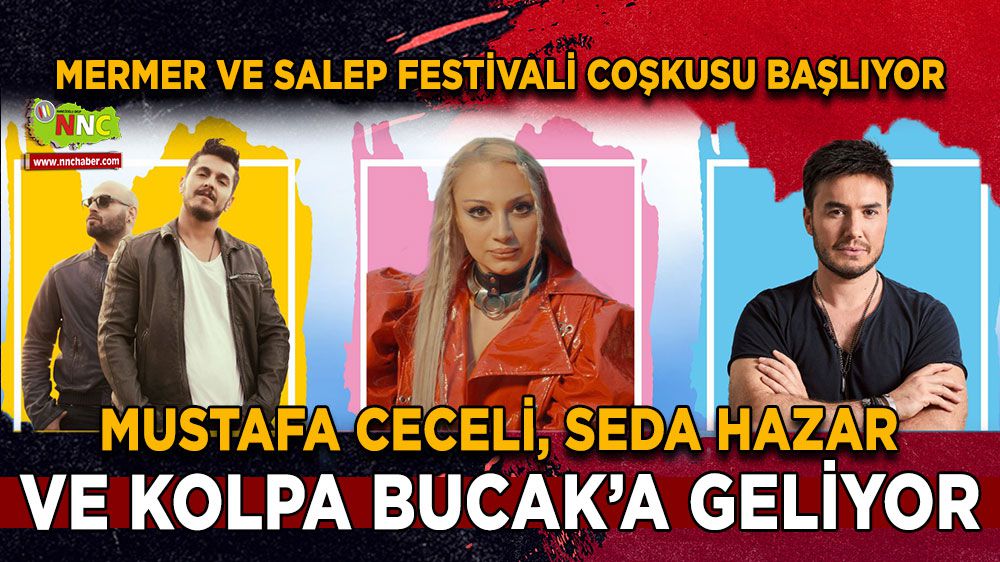 Bucak'ta Mermer ve Salep Festivali coşkusu başlıyor