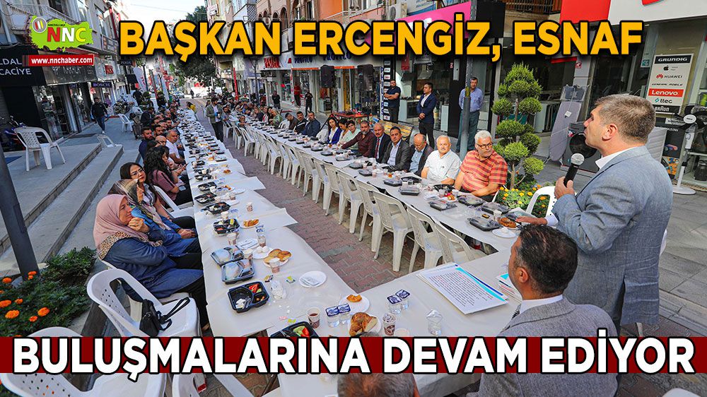 Burdur Belediye Başkanı Ercengiz, esnaflardan destek istedi