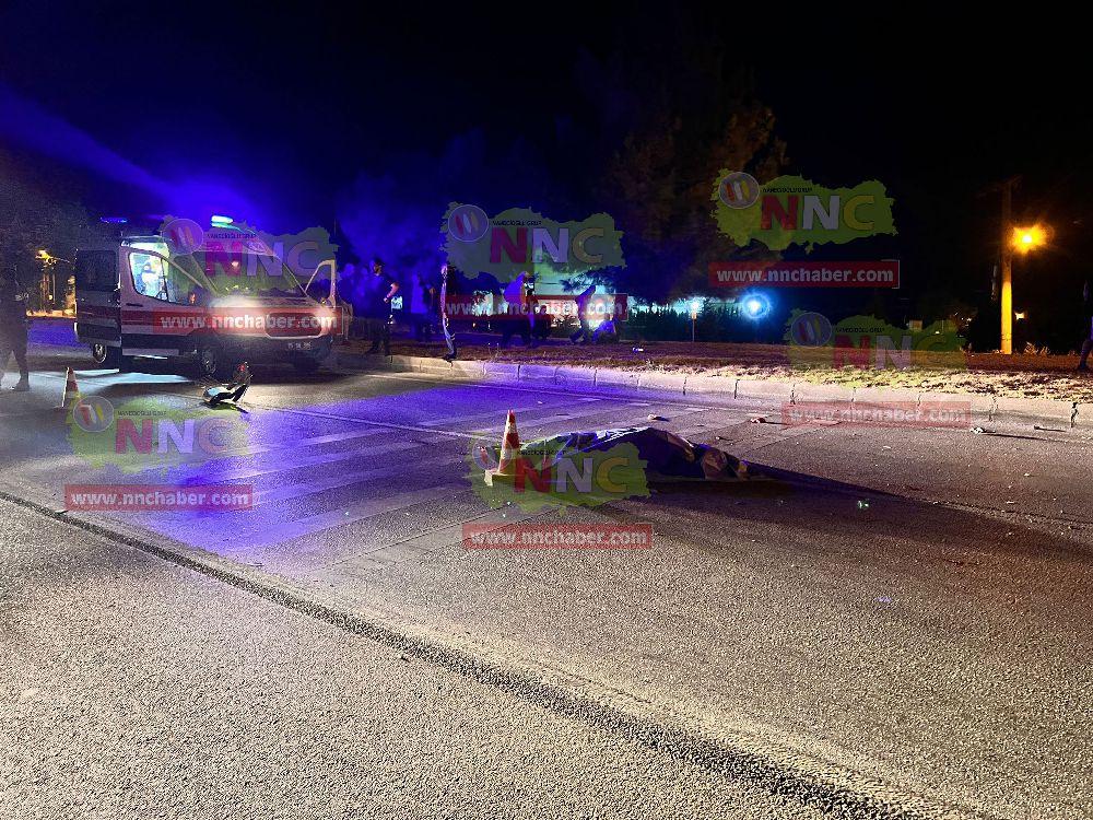 Burdur Bucak yolunda feci kaza Sürücü hayatını kaybetti