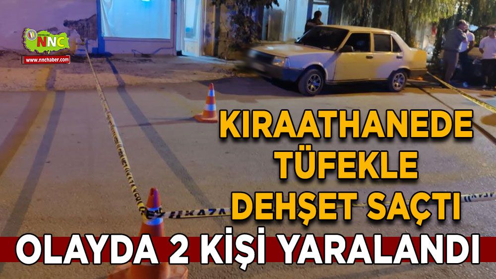 Burdur'da husumetli dehşeti: 2 yaralı