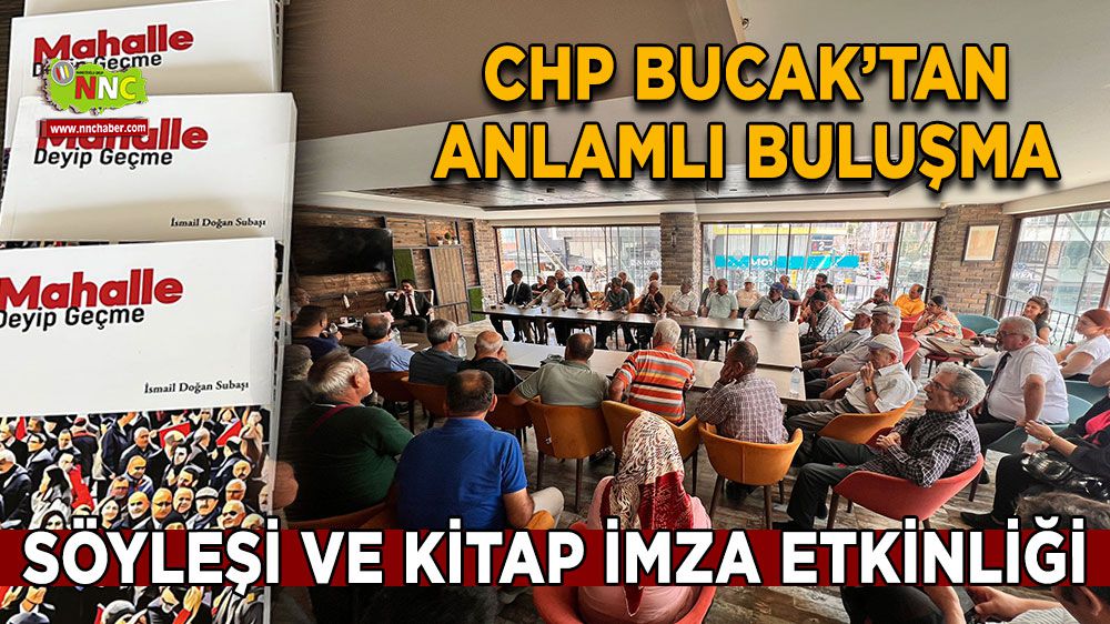 CHP Bucak'ta İsmail Doğan Subaşı'nı ağırladı