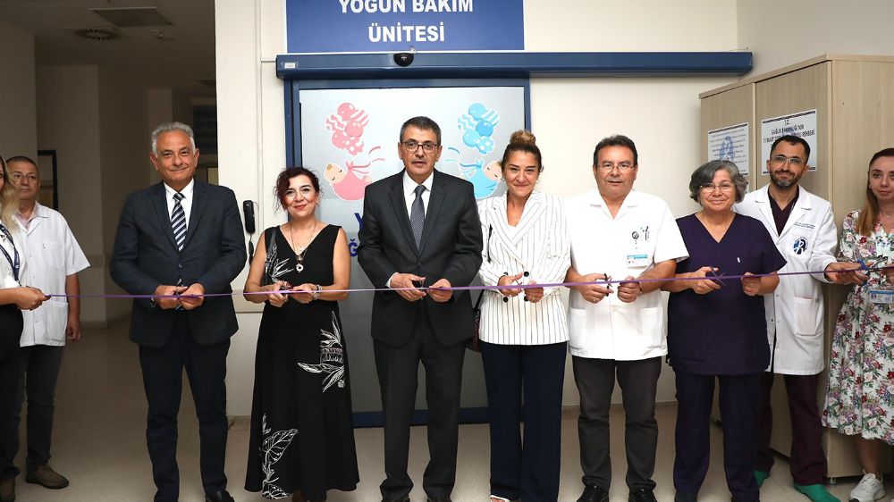 Denizli PAÜ'de Yenidoğan Yoğun Bakım Ünitesi’nin açılışı gerçekleştirildi
