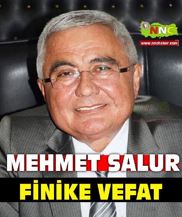 Finike Vefat Mehmet Salur