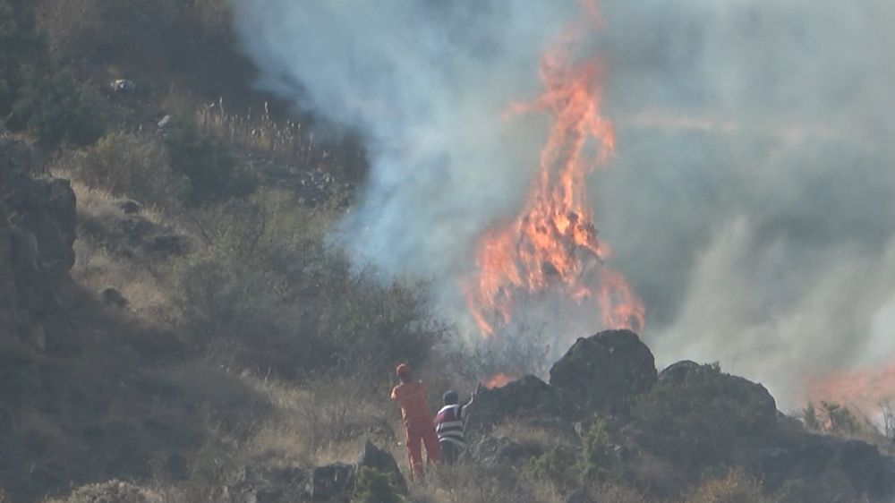 Gümüşhane’de örtü yangını 3 saatlik çalışmayla söndürüldü: 2 hektarlık alan küle döndü