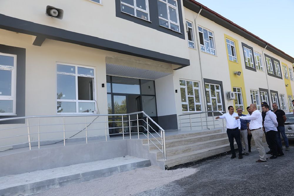 Karacaören'de yeni okul yakında hizmete açılacak