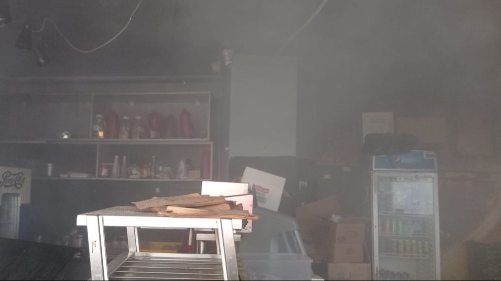 Mersin Tarsus’ta kafede yangın