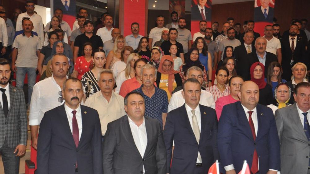 Numan Terzi yeniden MHP Gazipaşa ilçe başkanı 