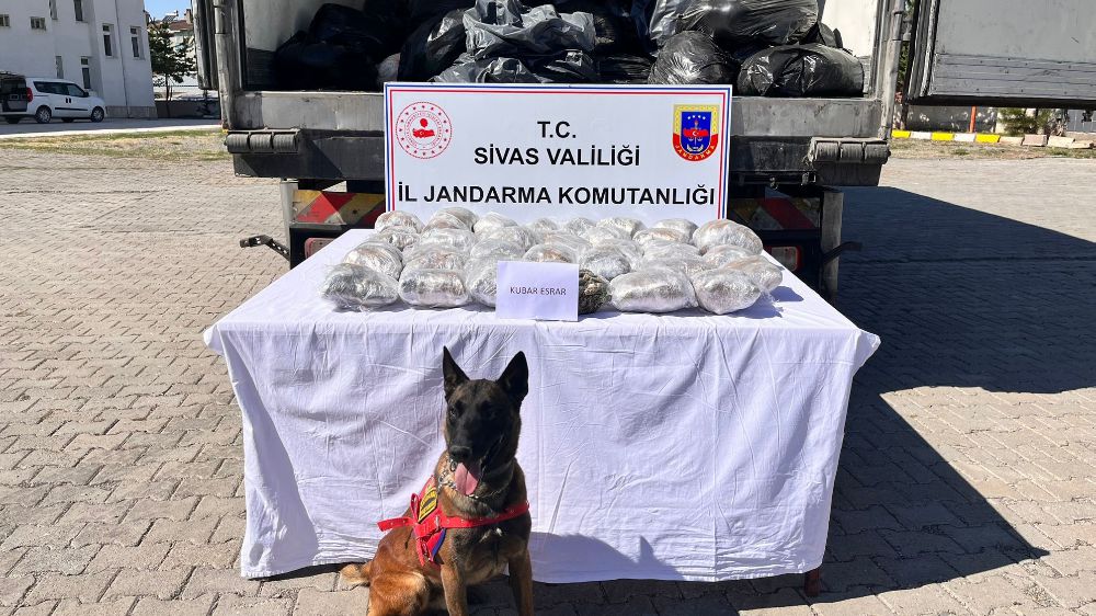 Sivas'ta uyuşturucu operasyonu
