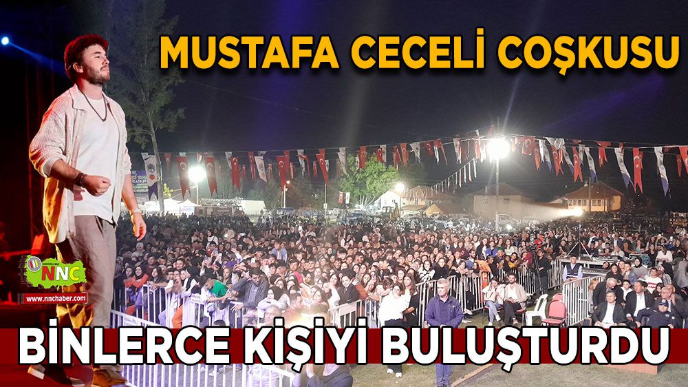 Söğüt'te Domates ve Kültür Festivali'nde Mustafa Ceceli coşkusu