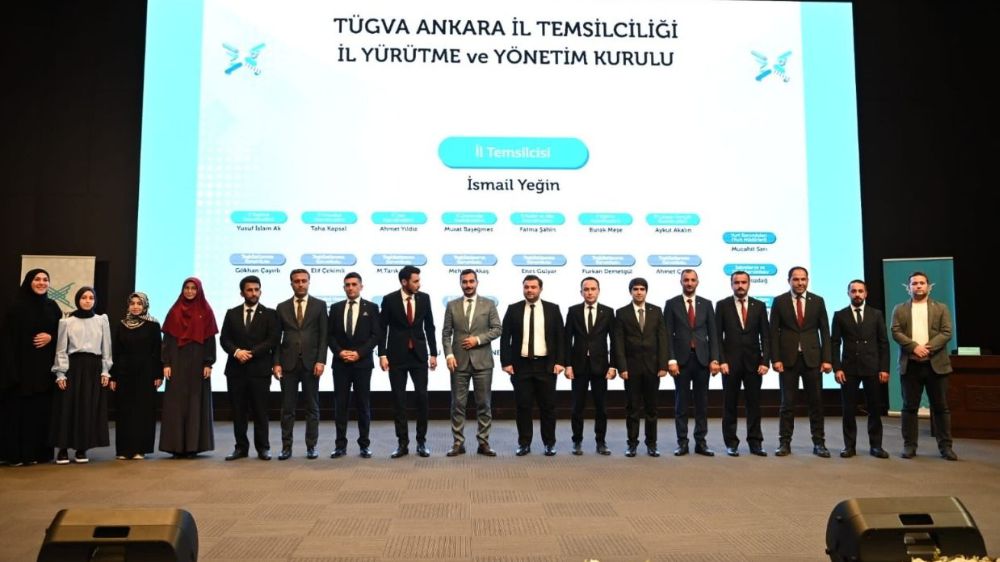 TÜGVA Ankara Yeni  İl temsilcisi İsmail Yeğin oldu