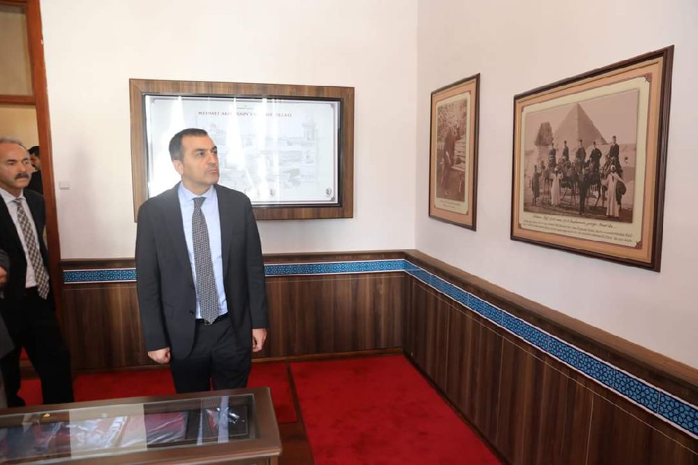 Vali Öksüz, Burdur'un tarihi ve kültürel değerlerini inceledi