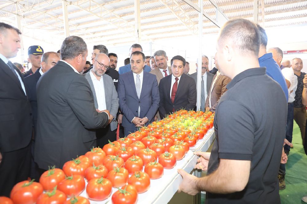 Vali Öksüz, Söğüt'te tarım sergisinin açılışını yaptı
