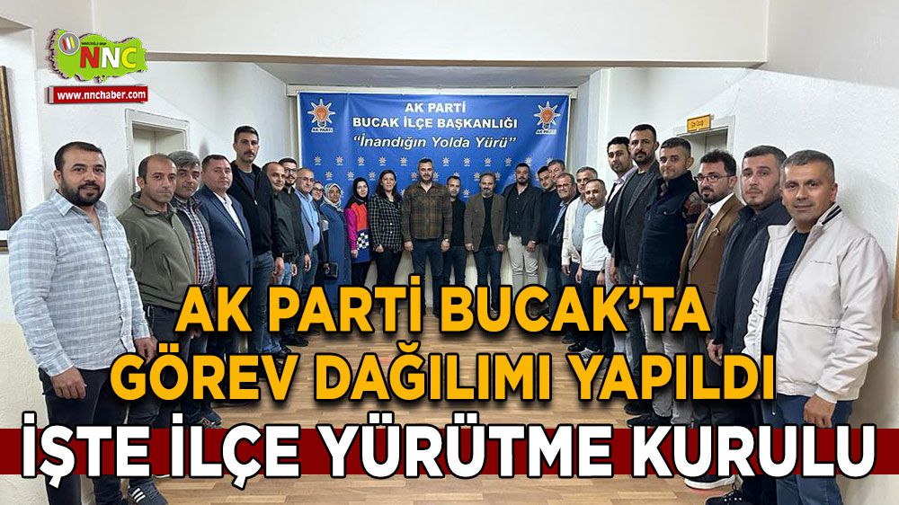 AK Parti Bucak'ta yeni yürütme kurulu şekillendi