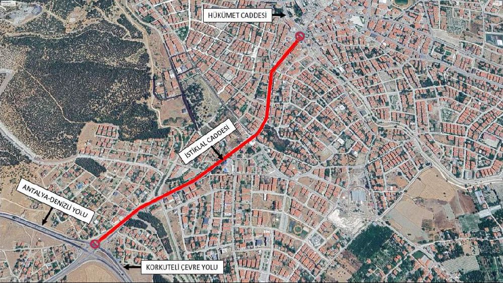 Antalya Kepez  ve Korkuteli  Asfalt Çalışması nedeniyle Bu Yollar Kapatılacak 
