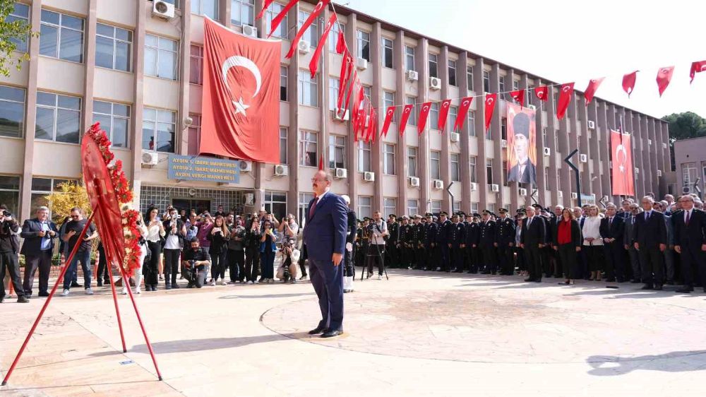 Aydın’da 100. yıl kutlama töreni başladı 