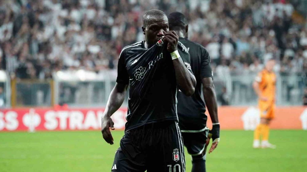 Beşiktaş, Lugano'ya Aboubakar'la başladı