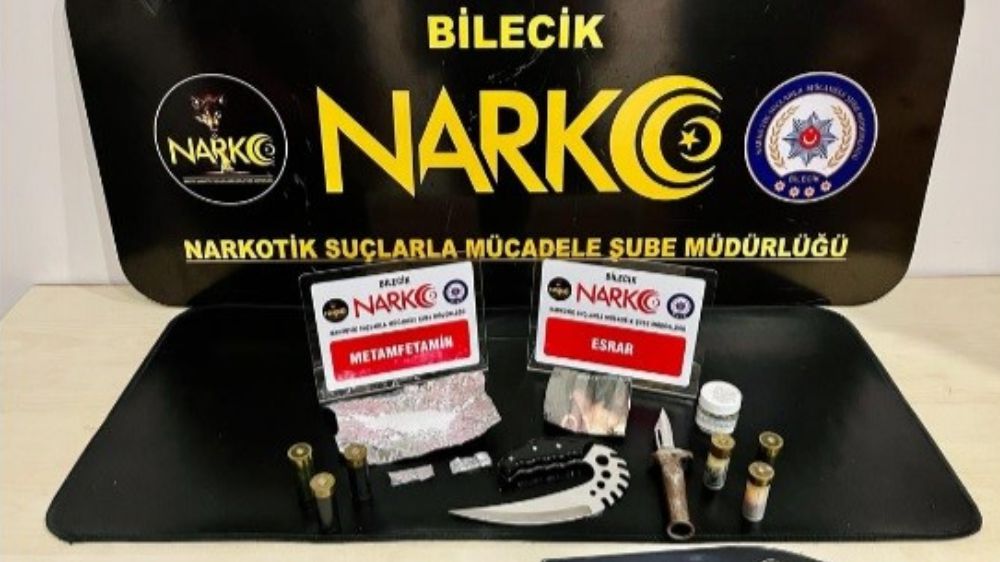 Bilecik’te uyuşturu baskını 