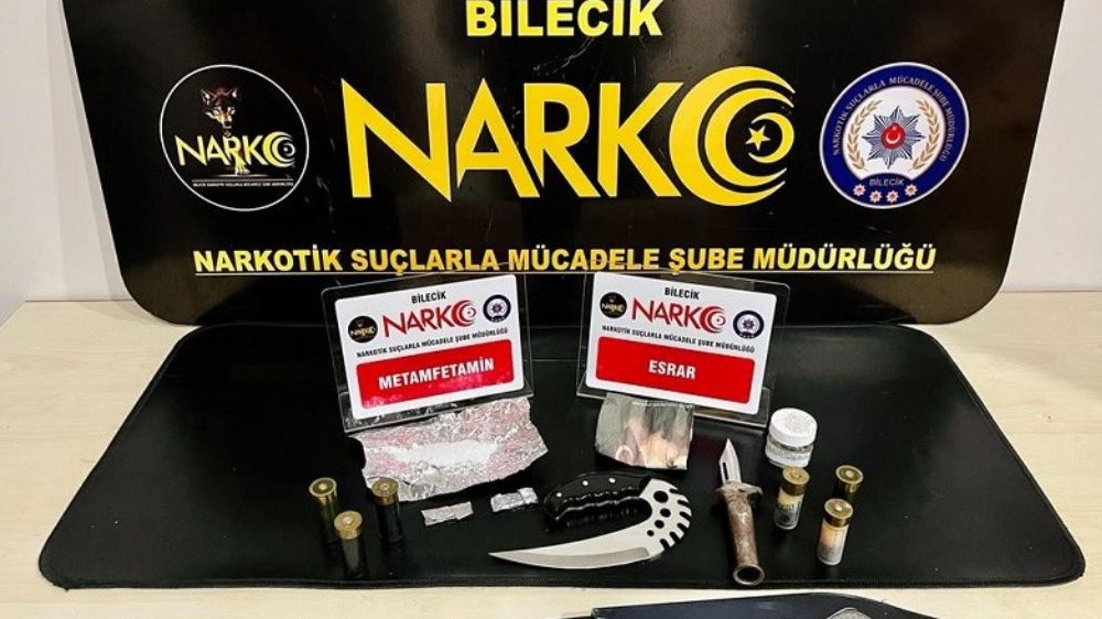 Bilecik’te uyuşturucu operasyonu 