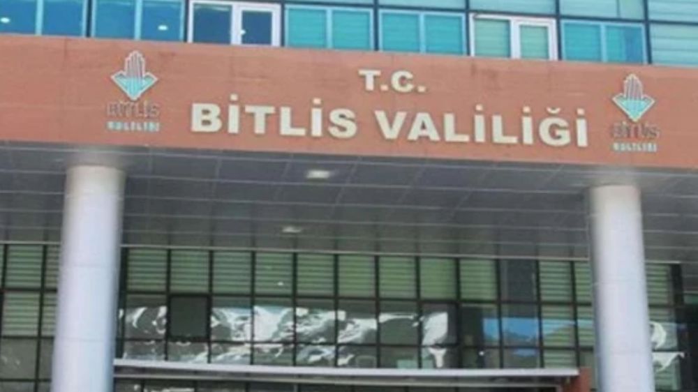 Bitlis’te il genelinde valilik kararı ile tüm etkinlikler bir gün süre ile yasaklandı.