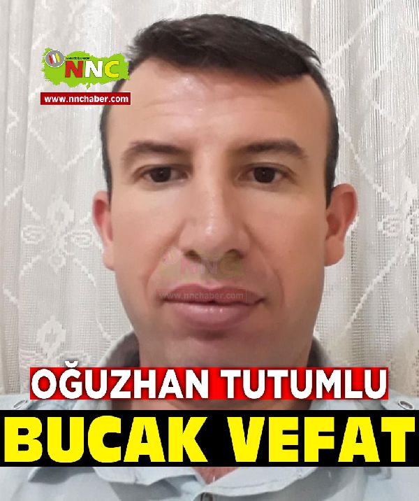 Bucak trafik kazası vefat Oğuzhan Tutumlu