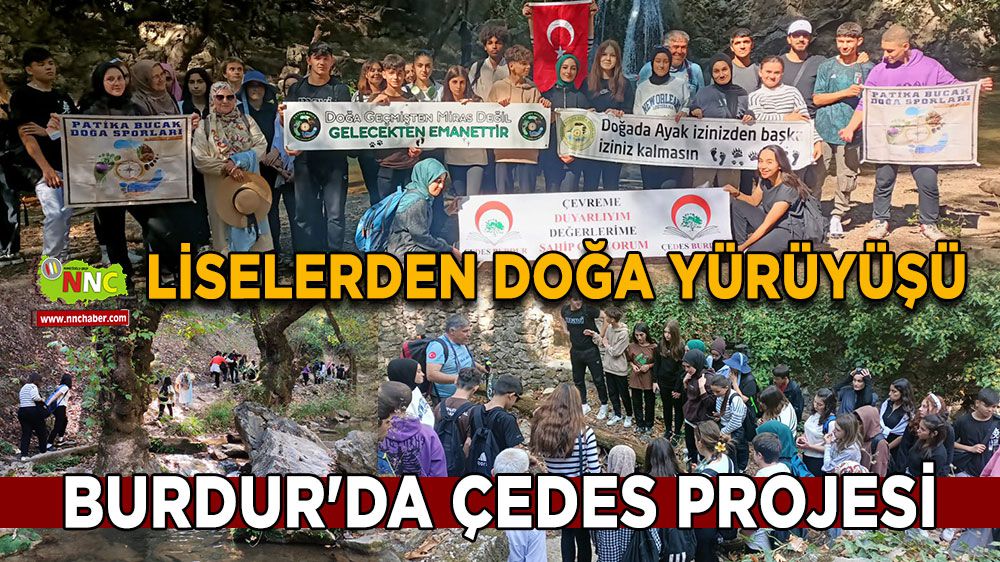 Burdur'da ÇEDES Projesi: Doğaya Saygı