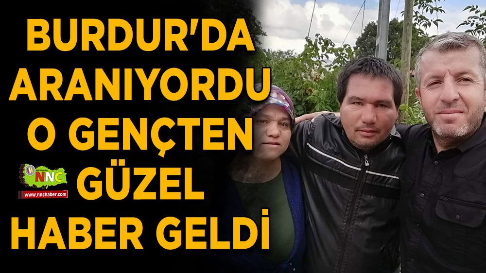 Burdur'da kayıp vatandaş bulundu