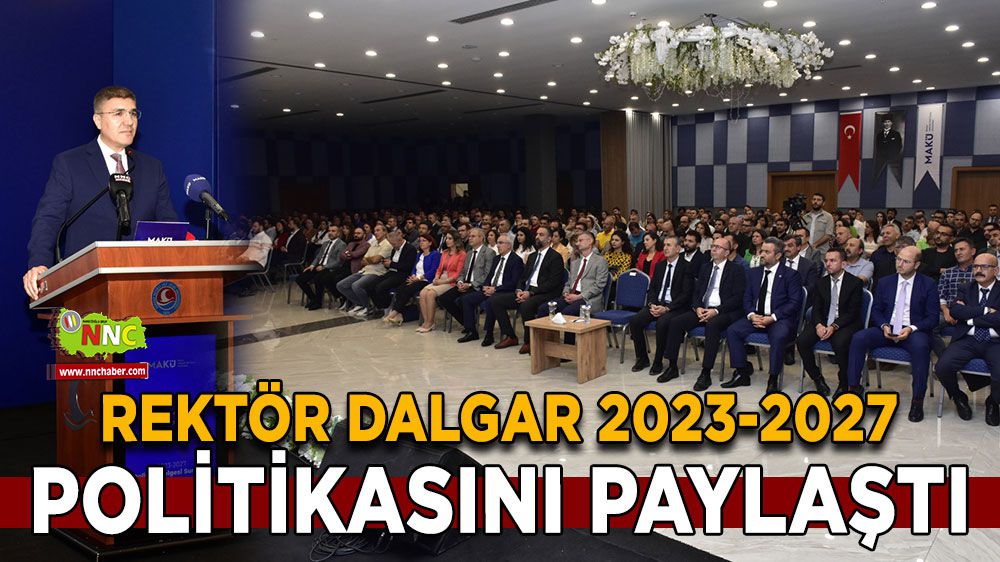 Burdur MAKÜ, 2023-2027 projelerini açıkladı