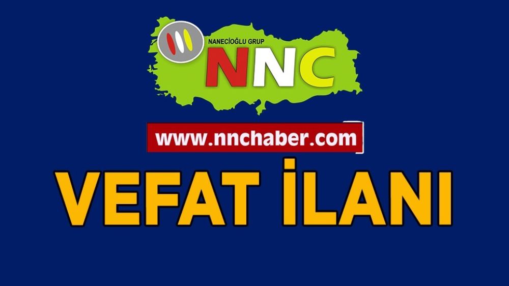 Burdur Vefat Muhsin Korkmaz 