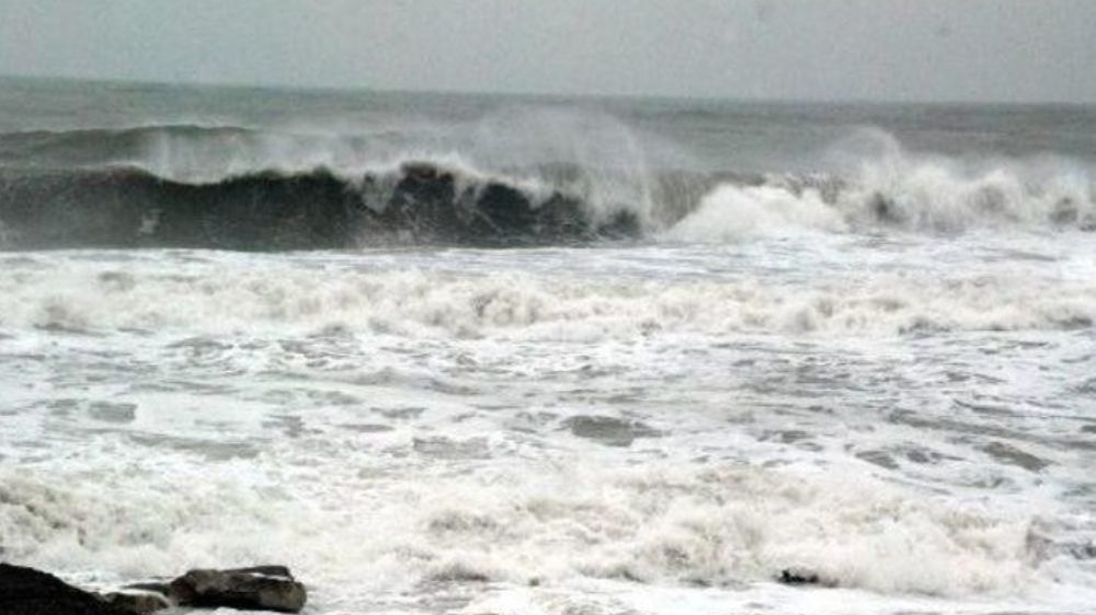 Deniz fırtınası uyarısı Düzce'den geldi