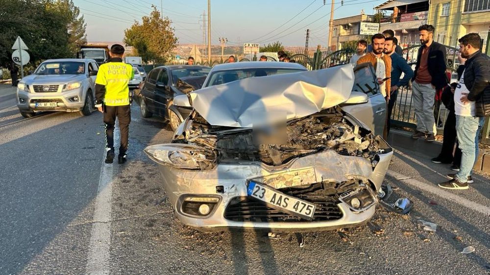 Diyarbakır'da zincirleme kaza 