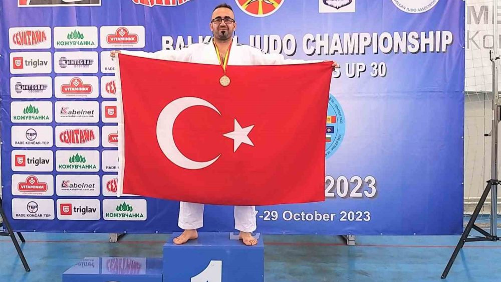 Diyarbakırlı sporcu, Kuzey Makedonya’da da 1. oldu 