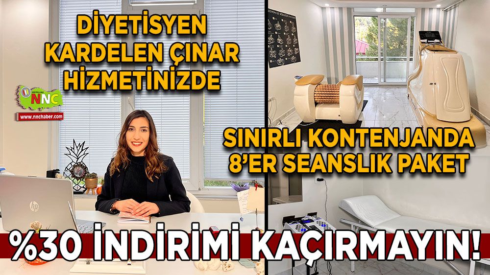 Diyetisyen Kardelen Çınar muhteşem kampanya başlattı