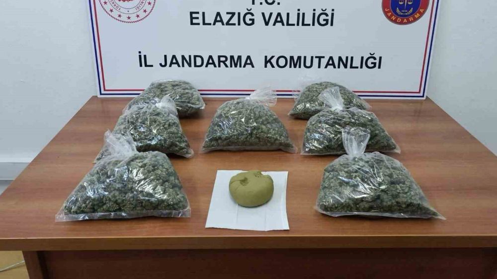 Elazığ'da uyuşturucu operasyonu: 4 tutuklama