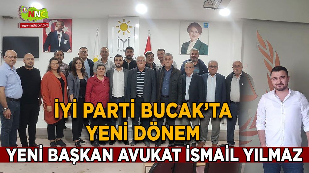 İYİ Parti Bucak'ta yeni başkan: Avukat İsmail Yılmaz