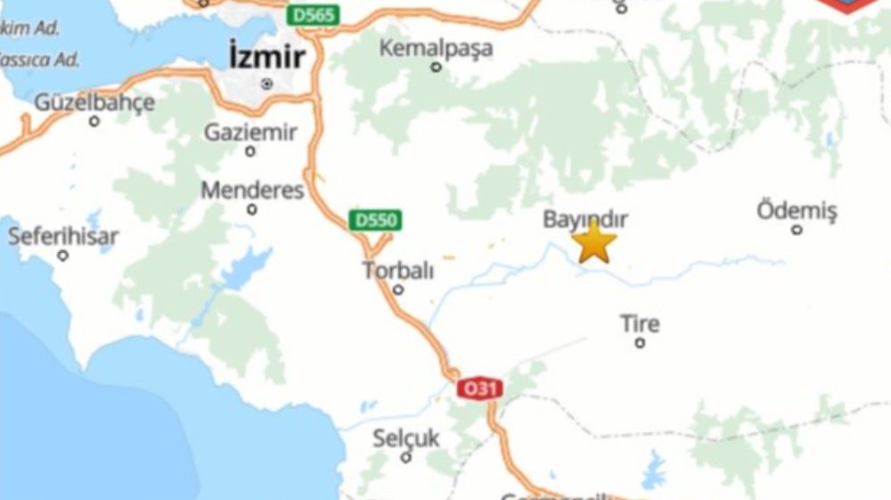 İzmir’de korkutan deprem 