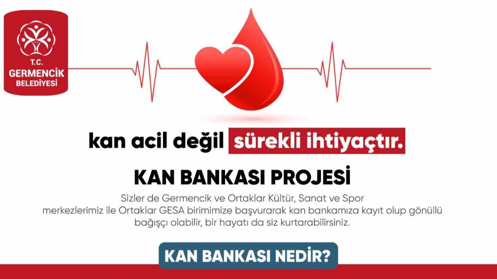 Kan bankası projesi hayata geçti