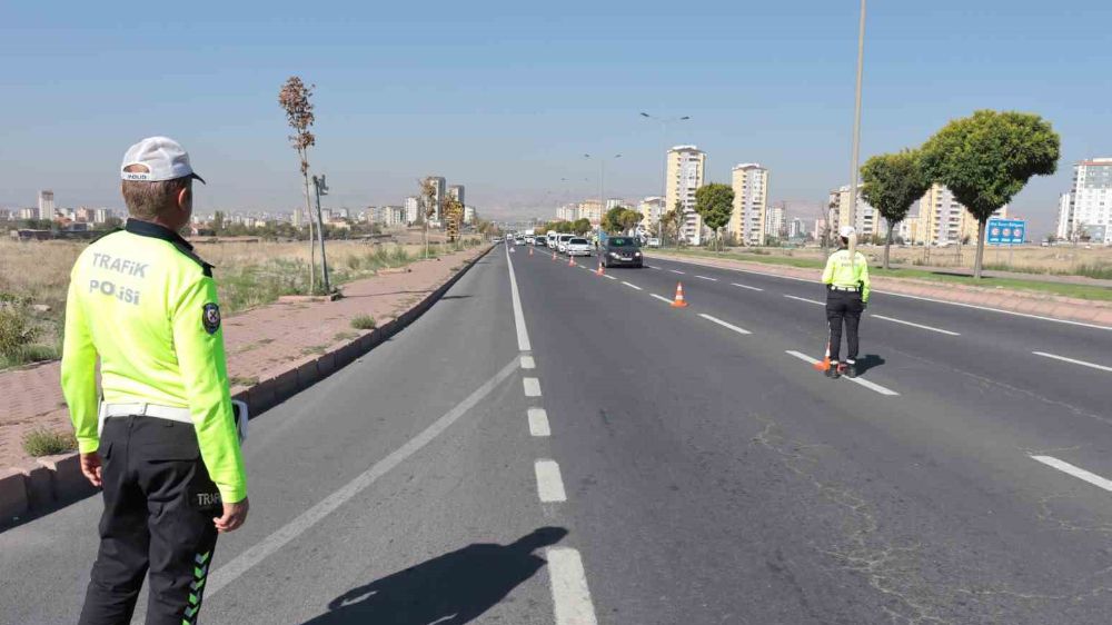 Kayseri’de trafik kazalarını önlemek için çalışmalar yapıldı 