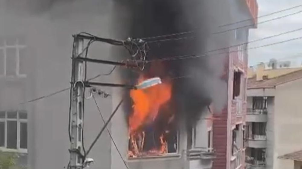 Kocaeli 'de ev yangını : 4 yavru kedi telef oldu